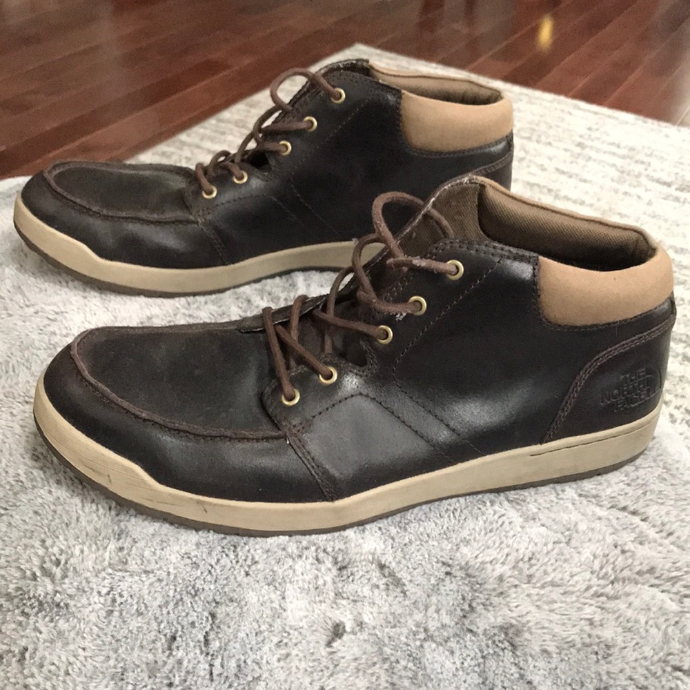 NORTH FACE MEN’S BALLARD EVO CHUKKA LEATHER BOOTS